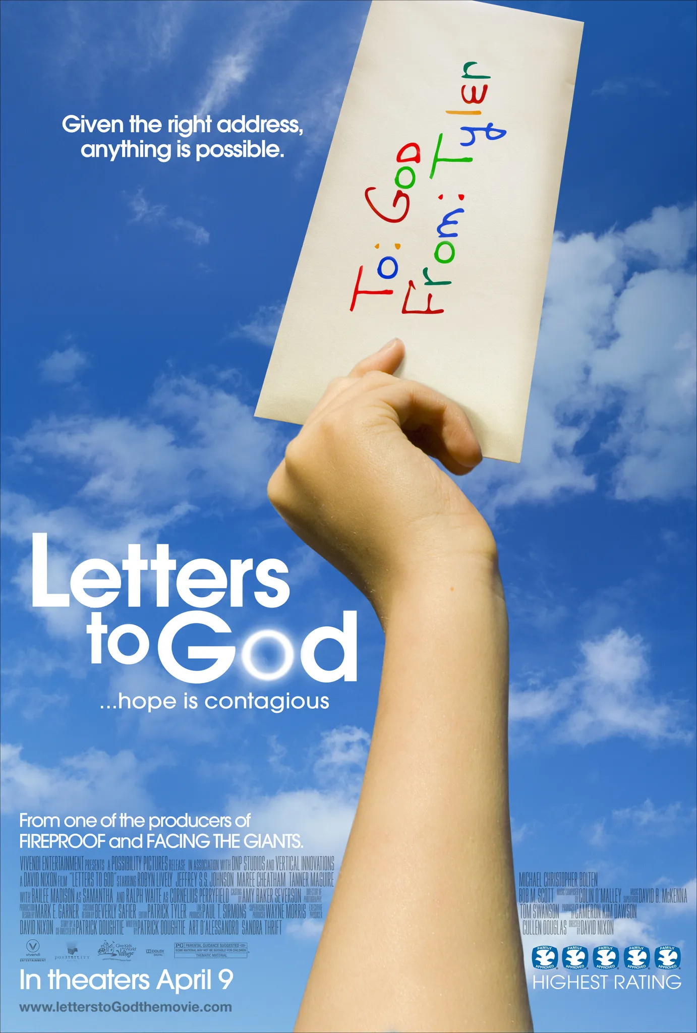  فیلم Letters to God 2010