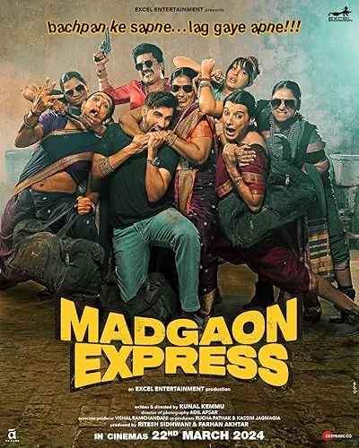  فیلم هندی Madgaon Express 2024