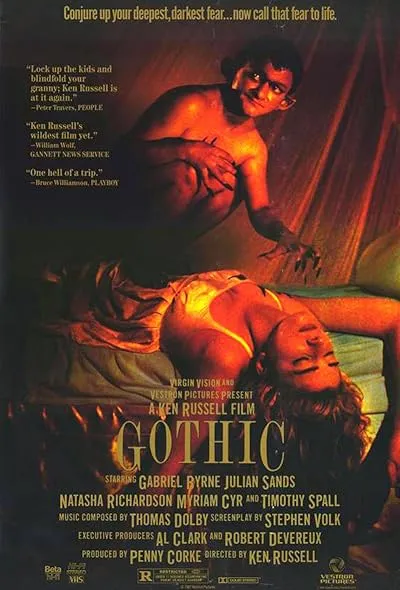  فیلم Gothic 1986