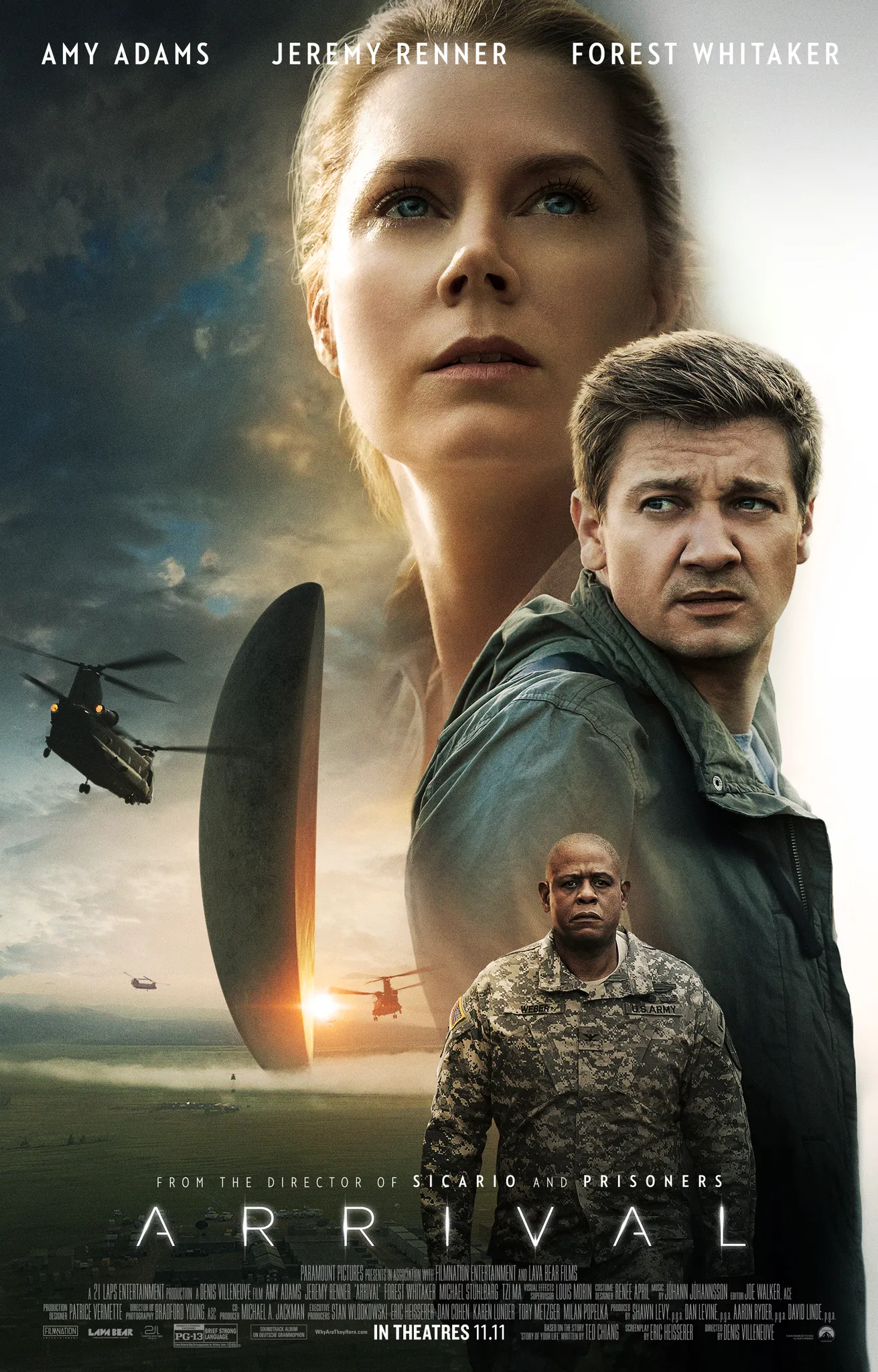  فیلم Arrival 2016