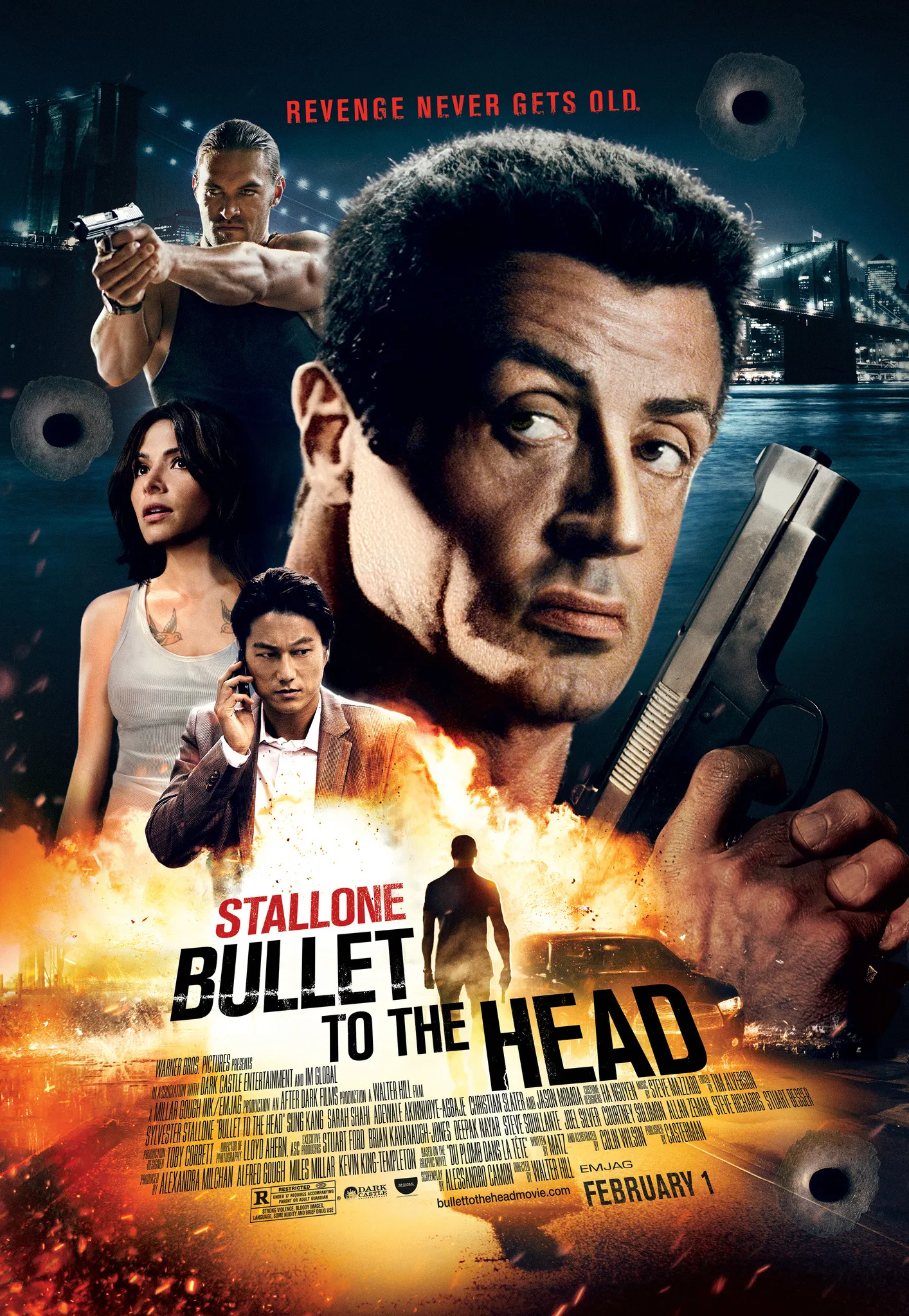 فیلم Bullet to the Head 2012