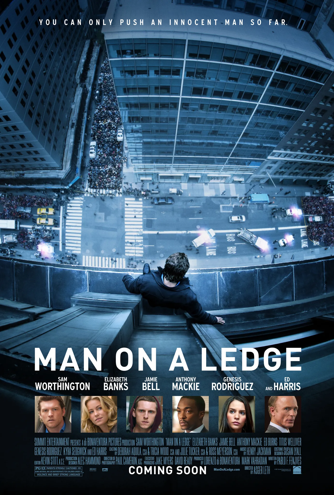  فیلم Man on a Ledge 2012