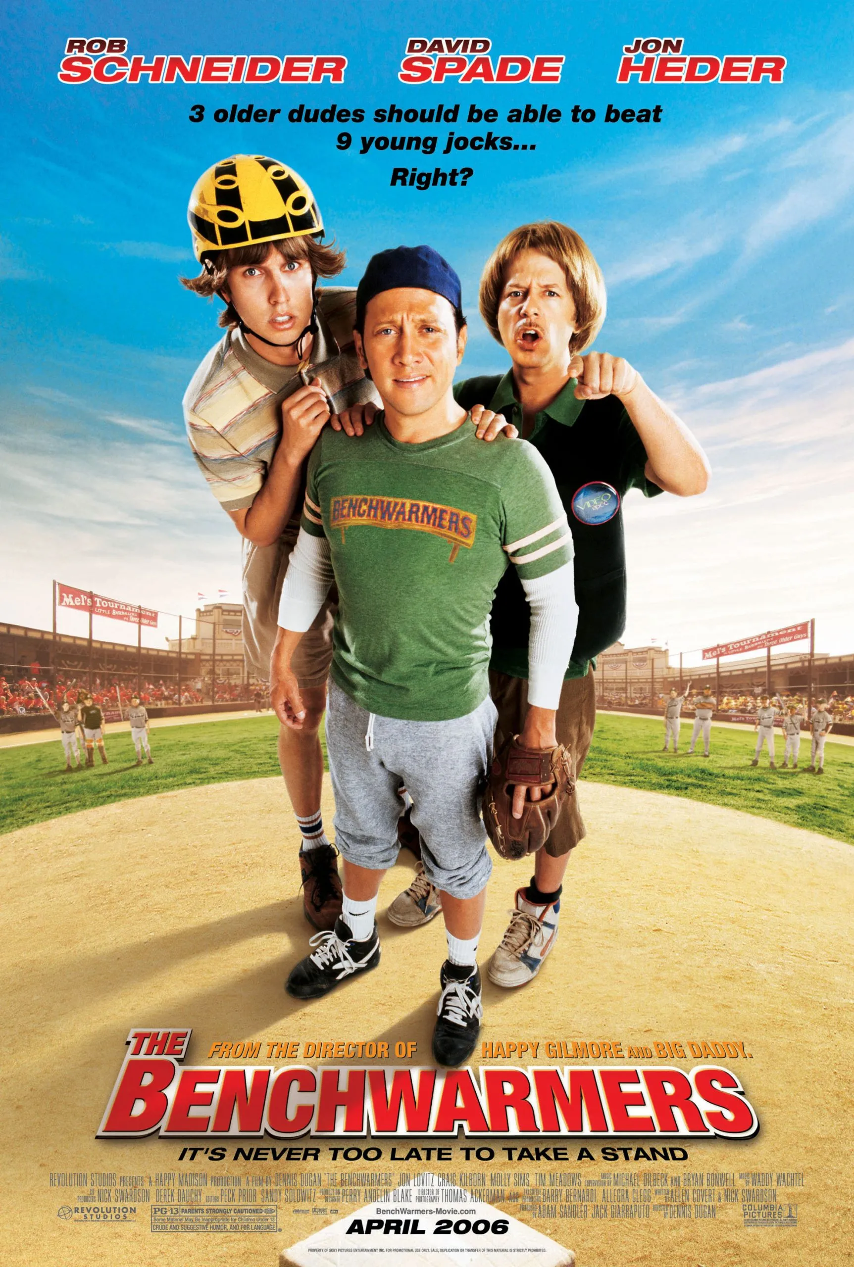  فیلم The Benchwarmers 2006