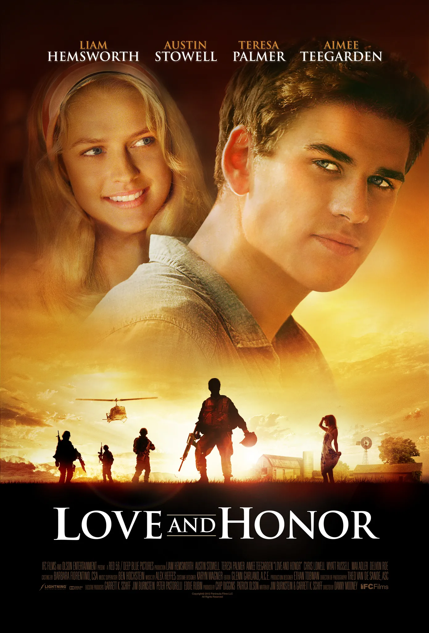  فیلم Love and Honor 2013