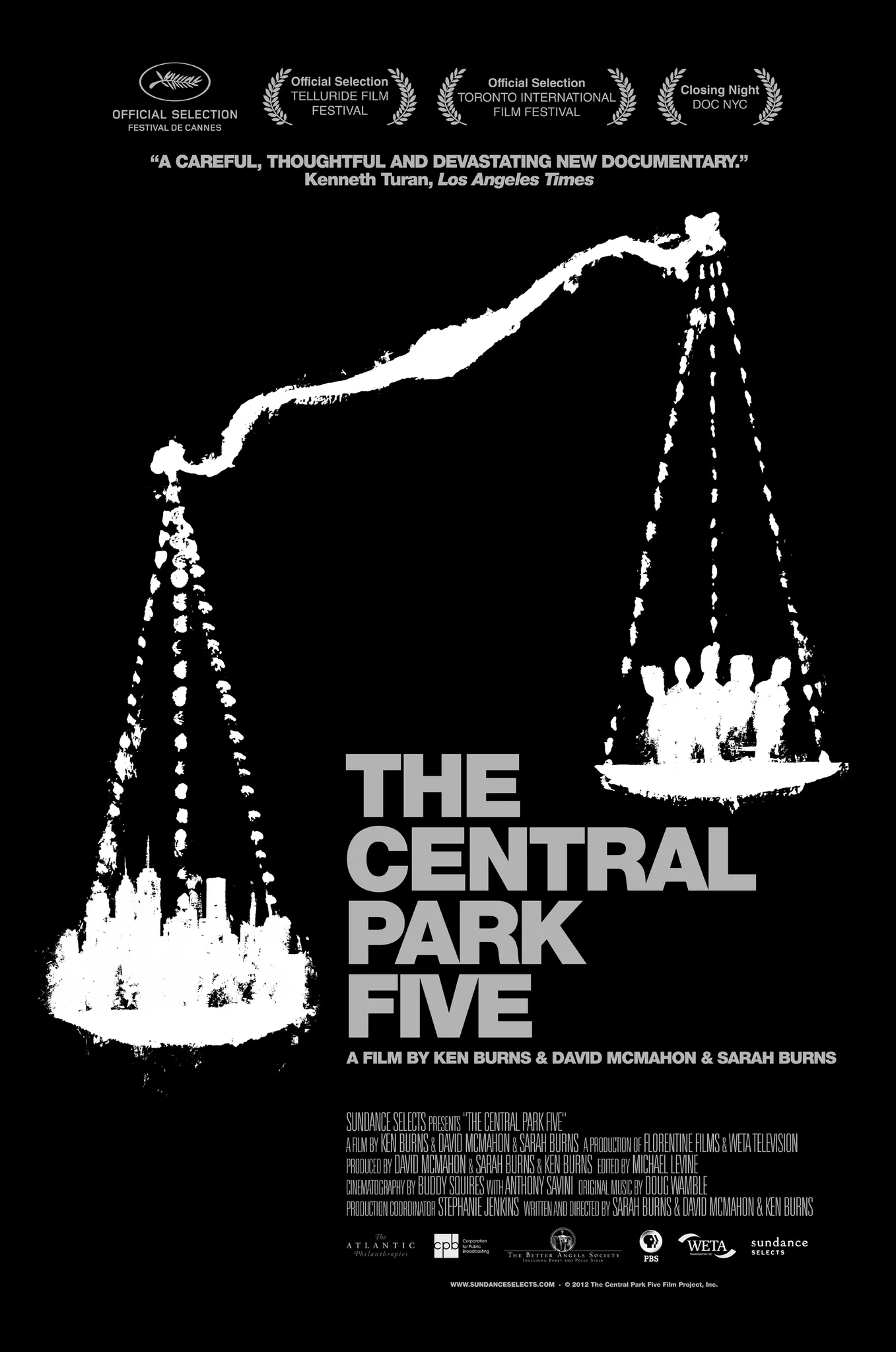  مستند The Central Park Five 2012