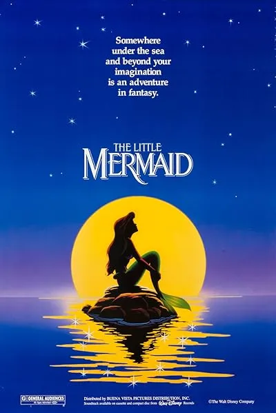  انیمیشن The Little Mermaid 1989