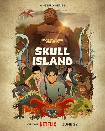  انیمه Skull Island