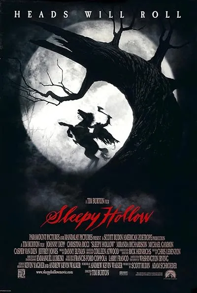  فیلم Sleepy Hollow 1999