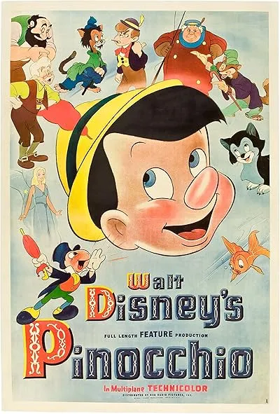  انیمیشن Pinocchio 1940