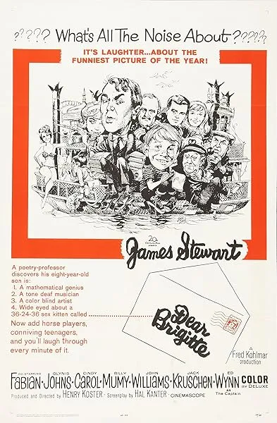  فیلم Dear Brigitte 1965